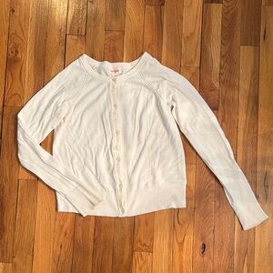 Cat & Jack Cream Knit Sweater